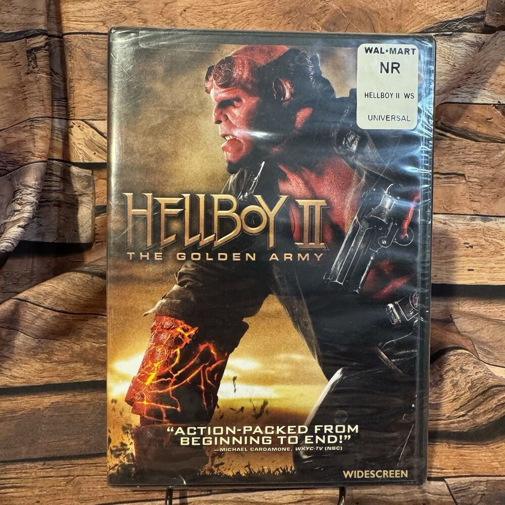 Hellboy II: The Golden Army DVD Widescreen Edition Brand New Factory Sealed 2008